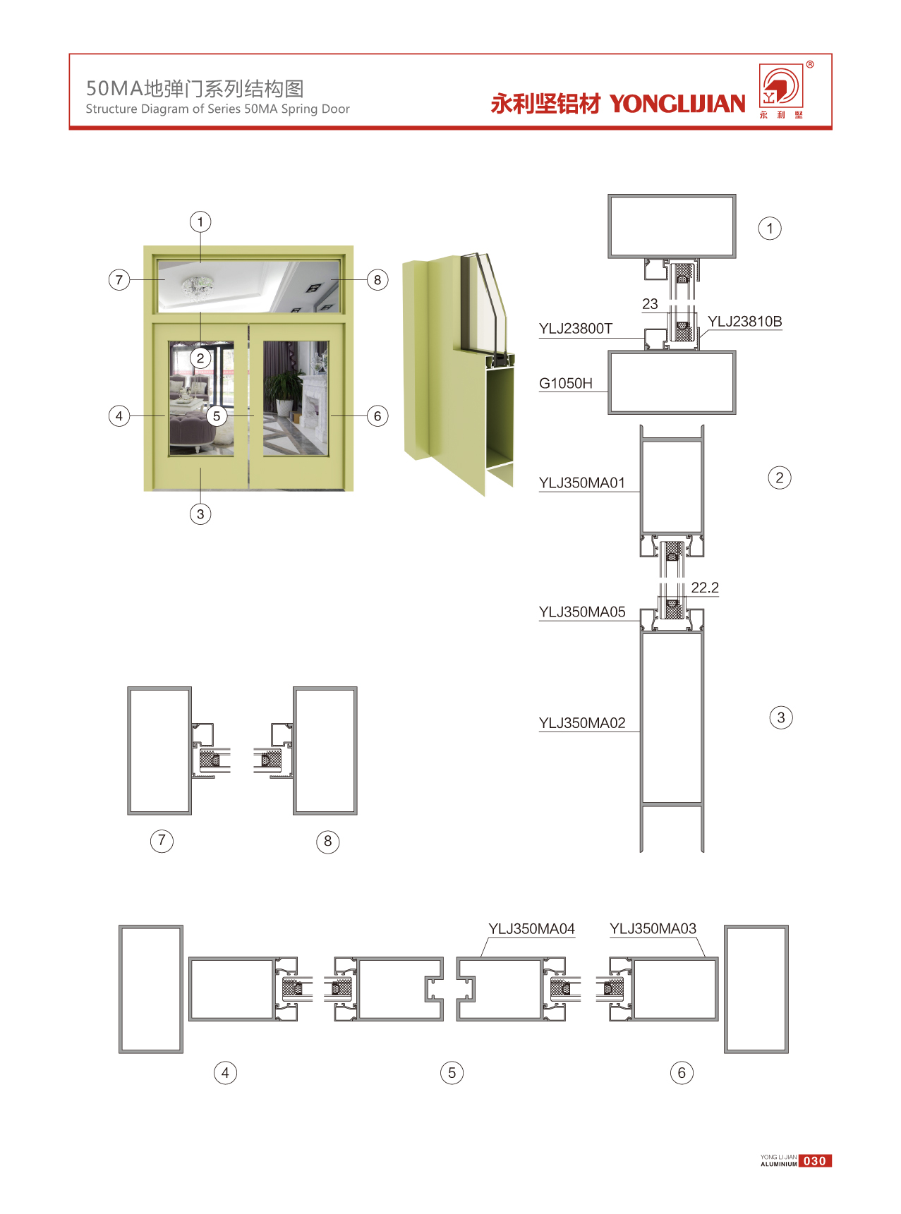 50MA系列地彈門(mén)