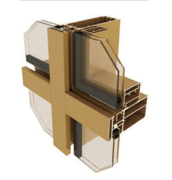 125、185系列明框幕墻