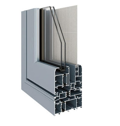 108C系列隔熱窗紗一體窗(內(nèi)外平框、隱排水)