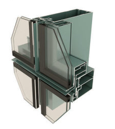 185系列隱框、半隱框幕墻